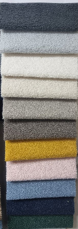 Boucle wing line bed Teddy Fabric - Sam Beds