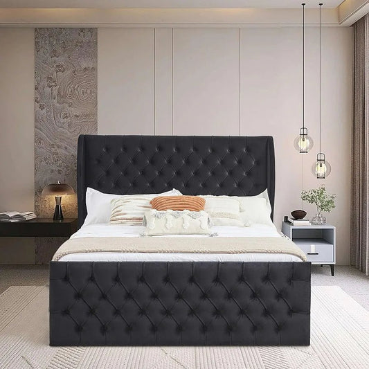 Oxford wing bed - Sam Beds