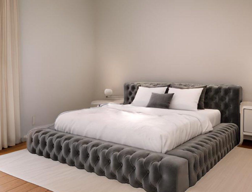 Park Lane Low Head Bed with Mattress Included - Gas lift option – Sam Beds