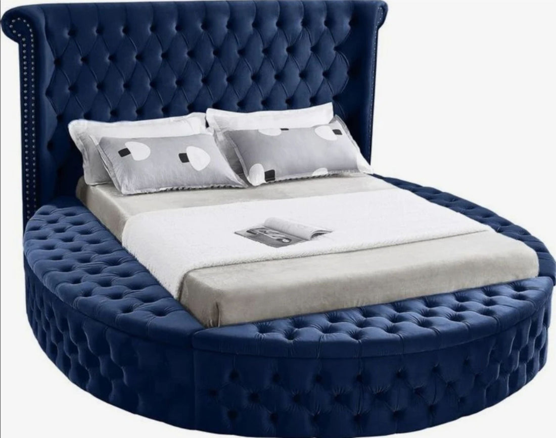 Round Luxury bed -Mattress Included – Sam Beds